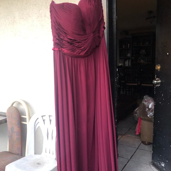 Strapless maxi dress - Picture 2 of 3